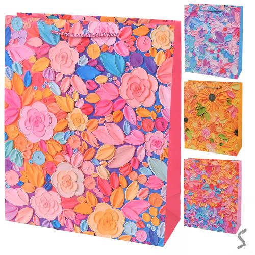 Пакет подарунковий паперовий L "Paint" 30*41.5*12 см, WW02756-L Пакет подарунковий паперовий L "Paint" 30*41.5*12 см, WW02756-L