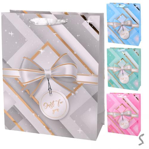 Пакет подарунковий паперовий L "Оrnaments" 30*41*11см R32884-L (360шт), R32884-L