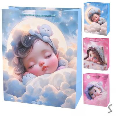 Пакет подарунковий паперовий M "Angel 3D" 26*32*12см R96952-M (480шт)