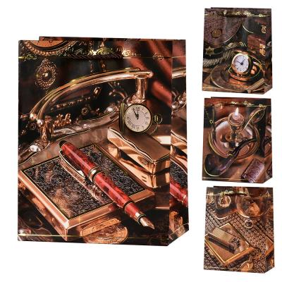 Пакет подарунковий паперовий M "Antique" 26*32*10 см