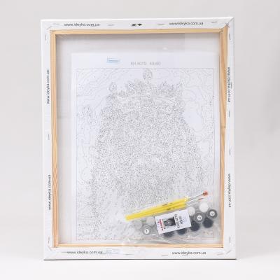 Набор для росписи по номерам "Король Лев", 40х50 см, ID-KHO4079