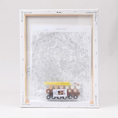 Набор для росписи по номерам "Большая любовь", 40х50 см, ID-KHO4192