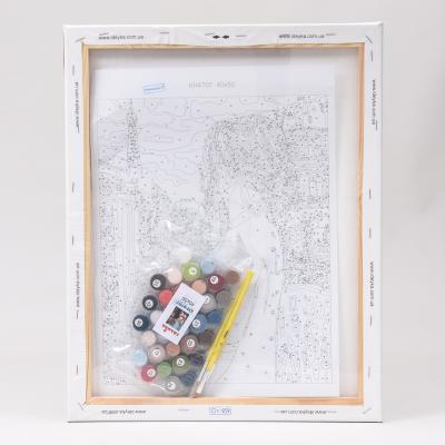 Набор для росписи по номерам "Незабываемый вечер", 40х50 см, ID-KHO4707