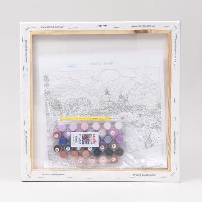 Набор для росписи по номерам "Розовые мечты", 40х40 см, ID-KHO4742 Набор для росписи по номерам "Розовые мечты", 40х40 см, ID-KHO4742