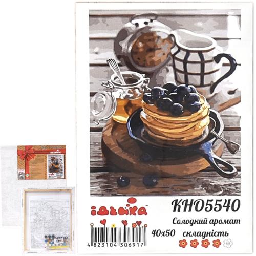Набор для росписи по номерам "Сладкий аромат", 40х50 см, ID-KHO5540 Набор для росписи по номерам "Сладкий аромат", 40х50 см, ID-KHO5540