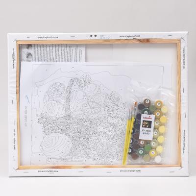 Набор для росписи по номерам "Лимонное настроение", 40х50 см, ID-KHO5589 Набор для росписи по номерам "Лимонное настроение", 40х50 см, ID-KHO5589