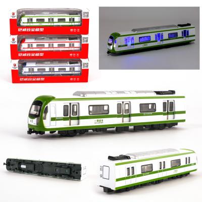 Поезд металлический инерционный, MS1525N