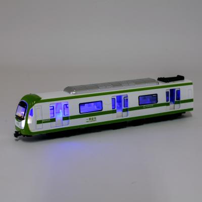 Поезд металлический инерционный, MS1525N