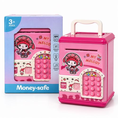 Скарбничка-сейф "My Melody" з кодовим замком, 0708 Скарбничка-сейф "My Melody" з кодовим замком, 0708