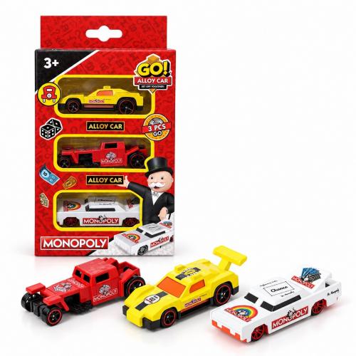 Набір машинок «Alloy Car: The Sprint» (3 шт.), 0728 Набір машинок «Alloy Car: The Sprint» (3 шт.), 0728