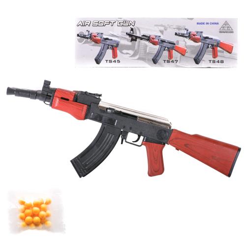 Автомат, пласт.пульки, в кульке, TS 48