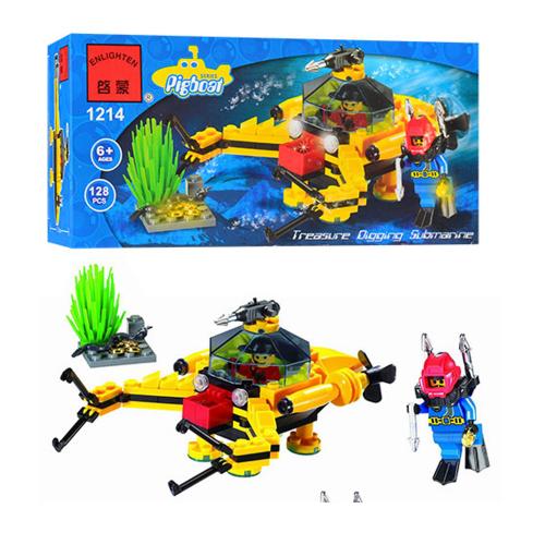 Конструктор "Глубоководный аппарат", 1214 BRICK