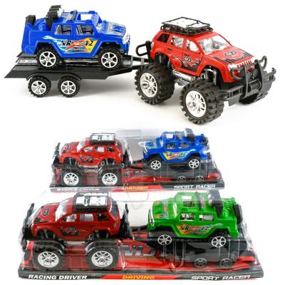 Джип, с прицепом, инерционный, 361C-5