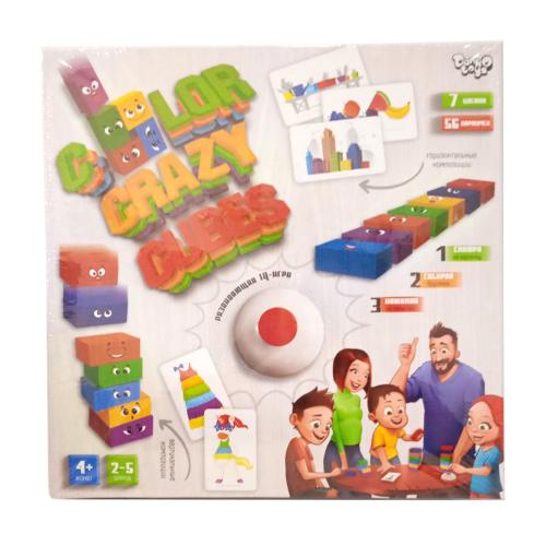 Настільна розважальна гра "Color Crazy Cubes", ДТ-БИ-07-75