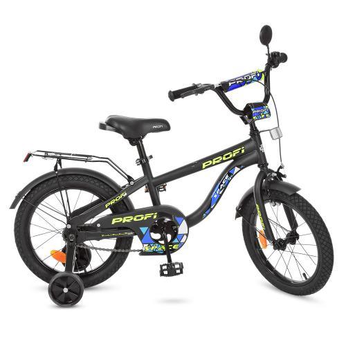 Велосипед PROF1 Space, 2 кол., 16д., чёрный, в кор-ке, T16152 Велосипед PROF1 Space, 2 кол., 16д., чёрный, в кор-ке, T16152