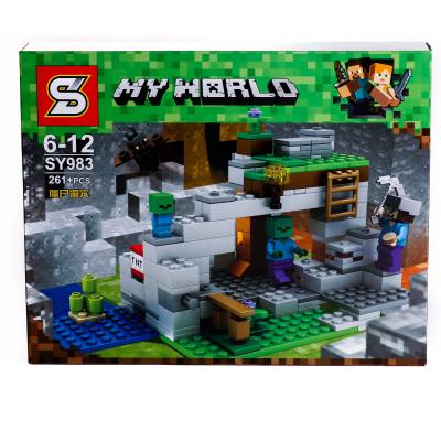 Конструктор Minecraft, 261 дет., в кор-ке (мал.), SY983