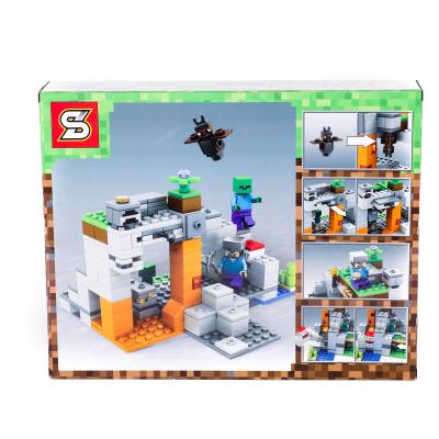 Конструктор Minecraft, 261 дет., в кор-ке (мал.), SY983