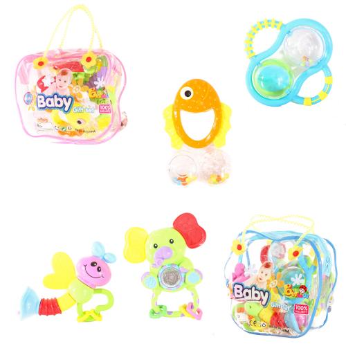 Погремушка, 2 вида, в сумке, 6405-06 Погремушка, 2 вида, в сумке, 6405-06