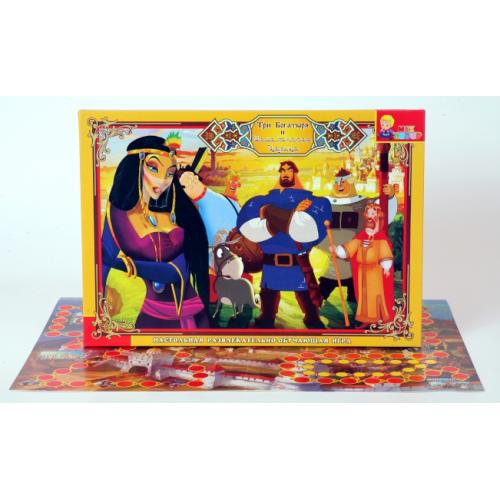 Игра "Три богатыря и Шамаханская царица", РУС, в кор-ке, МГ 004 Игра "Три богатыря и Шамаханская царица", РУС, в кор-ке, МГ 004