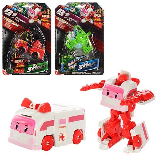 Трансформер, 3 вида, на листе, 8008ABC