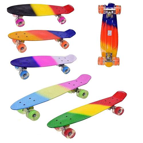 Пенни борд, микс цветов, в пакете, SC17052 Пенни борд, микс цветов, в пакете, SC17052