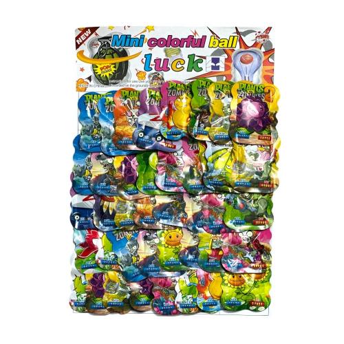 Бомбочки PlantsZombies (40шт на листі), K011