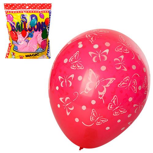 Шарики надувные, 50 шт., в пакете, MK 1737