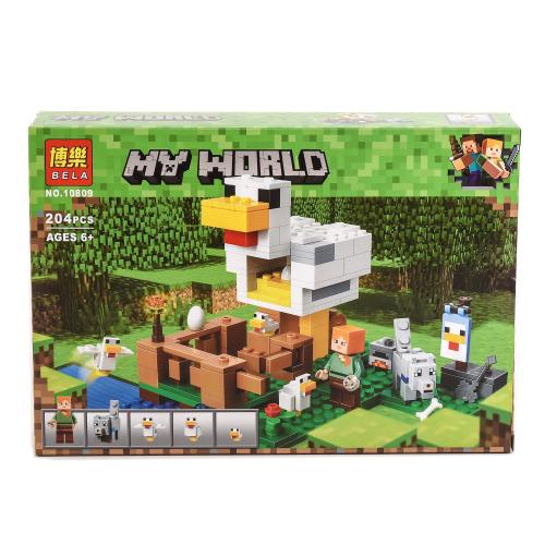 Конструктор здание, фигурки, 204 деталей, 10809