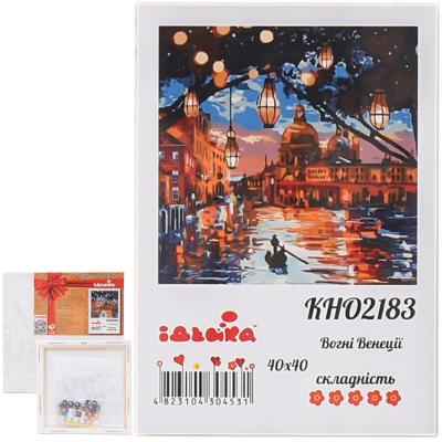 Набор для росписи по номерам "Огни Венеции", 35х65 см, ID-KHO2183 Набор для росписи по номерам "Огни Венеции", 35х65 см, ID-KHO2183