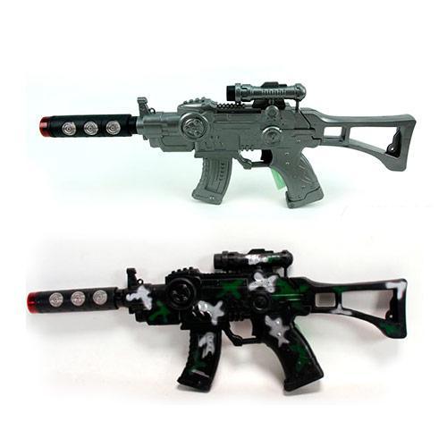 Автомат, музыкальный, 4 вида, в пакете, 688-88A-1