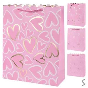 Пакет подарунковий паперовий L "Whith Love" 31*40*12см