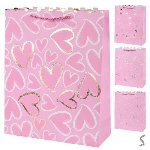 Пакет подарунковий паперовий L "Whith Love" 31*40*12см, R34705-L
