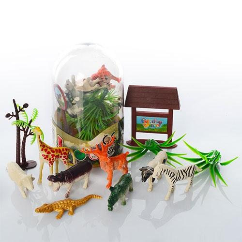 Тварини дикі, 2 види, в колбі, KR-B-C