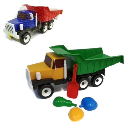Самосвал, песочный набор, в сетке, CP 0077