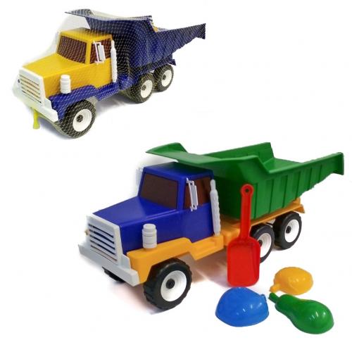 Самосвал, песочный набор, в сетке, CP 0053 Самосвал, песочный набор, в сетке, CP 0053