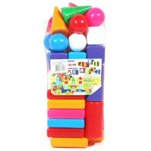 Набор строительный, в сетке, ПЦ 104 Набор строительный, в сетке, ПЦ 104