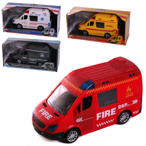 Машинка инерционная, 367-1-2-3-4