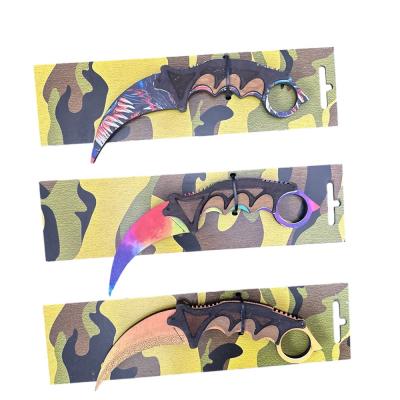 Ніж дерев'яний "Керамбіт"