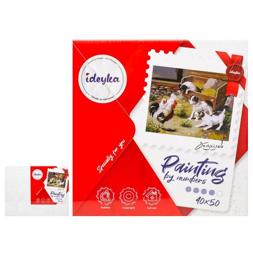 Набір для розпису по номерах. "Зустріч" 40х50см , ID-KHO4342 Набір для розпису по номерах. "Зустріч" 40х50см , ID-KHO4342