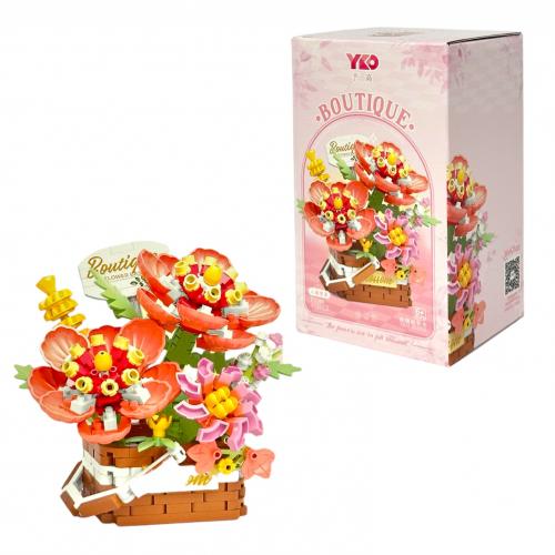 Конструктор Квітковий кошик АРОМАТИ СВІТУ 455 дет., P1086 Конструктор Квітковий кошик АРОМАТИ СВІТУ 455 дет., P1086