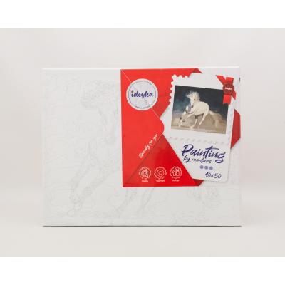 Набір для розпису по номерах "Біла грація", ID-KHO4324 Набір для розпису по номерах "Біла грація", ID-KHO4324