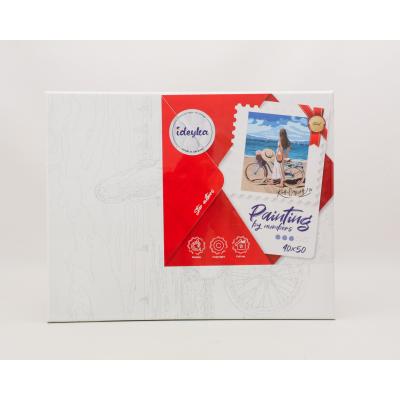 Набір для розпису по номерах "Морське узбережжя", ID-KHO4999 Набір для розпису по номерах "Морське узбережжя", ID-KHO4999