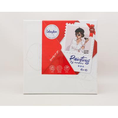 Набір для розпису по номерах. "Паризький стиль" , ID-KHO4896 Набір для розпису по номерах. "Паризький стиль" , ID-KHO4896