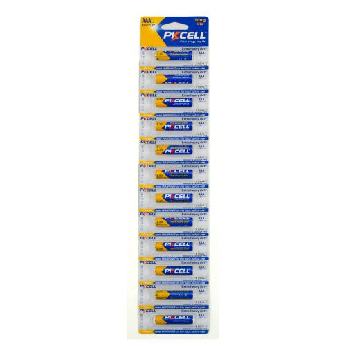 Батарейки міні пальчикові PISCELL,12 штук на планшеті, R03P Батарейки міні пальчикові PISCELL,12 штук на планшеті, R03P