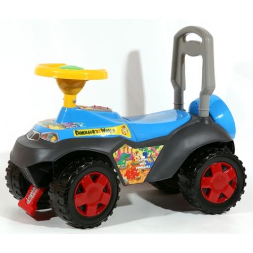 Каталка "Дино", без музыки, в пакете, 11-003-2 Каталка "Дино", без музыки, в пакете, 11-003-2