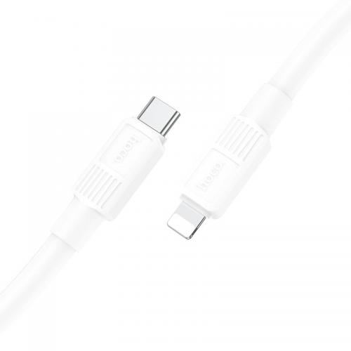 Кабель HOCO X84 Type-C to iPhone 20W PD charging data cable1м, білий, 99184