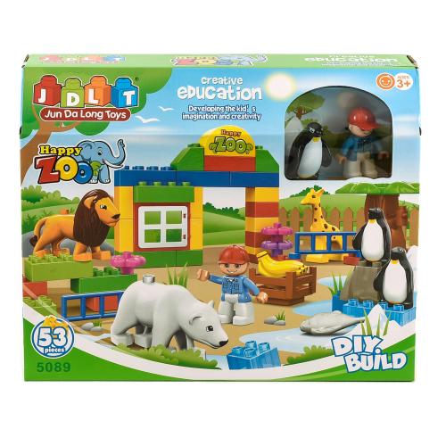 Конструктор JDLT, 53 детали, JDLT 5089