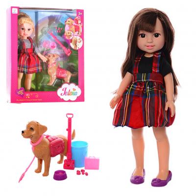 Кукла + собачка, аксессуары, 89016