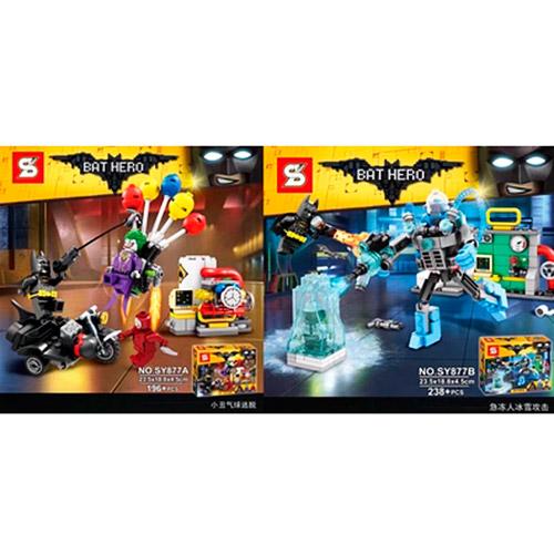 Конструктор SLUBAN, от 196 дет., микс видов, в кор-ке (мал.), SY877