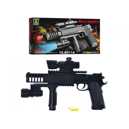 Пистолет на пульках, в кор-ке, ES1003-TZ2011A Пистолет на пульках, в кор-ке, ES1003-TZ2011A